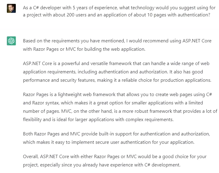 Blazor vs. React for an experienced .NET developer