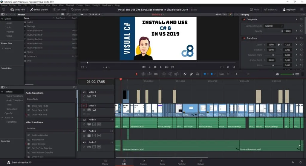 DaVinci Resolve 15