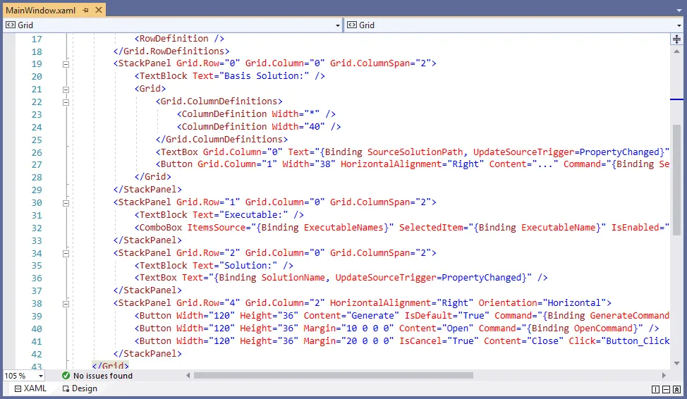 WPF Dialog Editor
