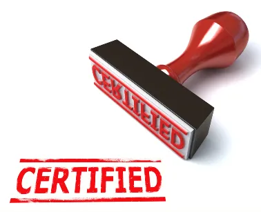 Certified