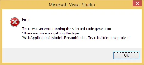 Error Rebuilding Project