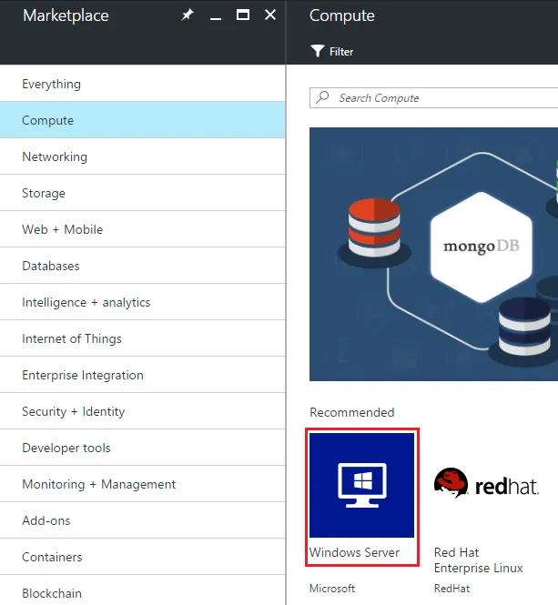 New virtual machine resource