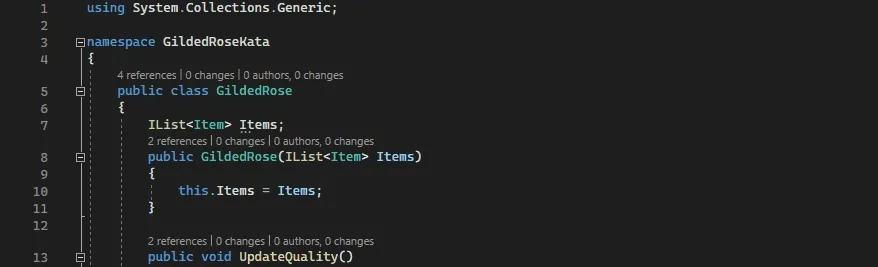 Visual Studio Editor Sticky Scrolling