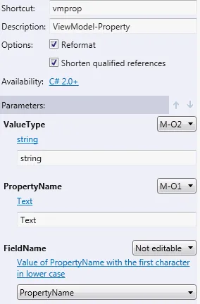 vmprop definition